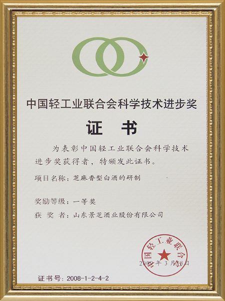 進(jìn)步獎